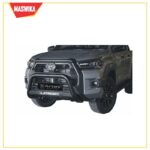 Toyota Hilux Legend Honeycomb Nudge Bar Black