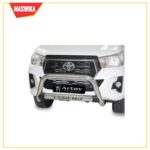 Toyota Hilux Legend Oval Nudge Bar Stainless