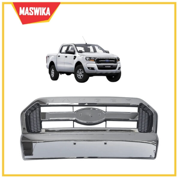 Ford Ranger T7 2015-2019 Main Grille (Chrome)